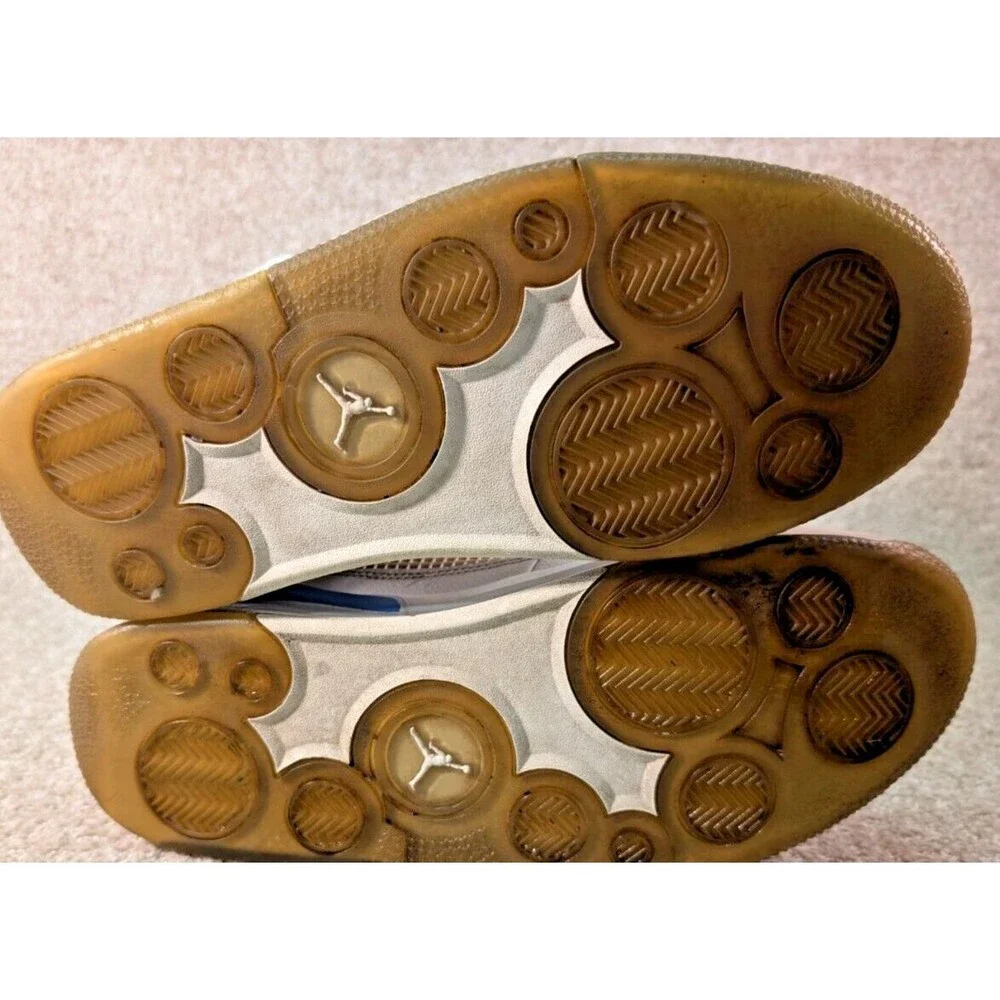 Jordan Flight Origin 2 Men’s 11.5 White Blue Tan 715226‑145 Athletic Shoes